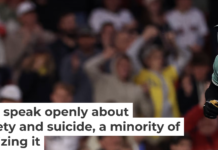 Though Boston Red Sox outfielder Jarren Duran received widespread support after revealing a suicide attempt, he’s also weathered taunts from fans. Maddie Meyer/Getty Images